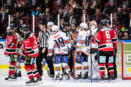 Malmö Redhawks får ett mål bortdömt i förlängningen