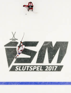 Växjös Nick Bailen skjuter mot Malmö Redhawks