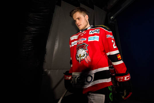 Malmö Redhawks Christoffer Forsberg gör entré