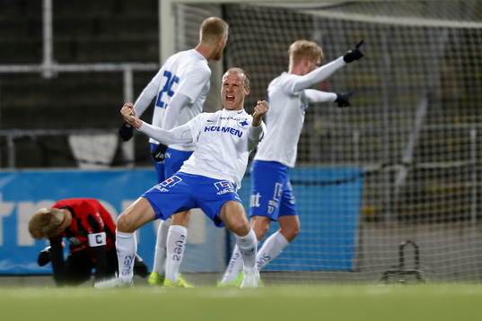 Norrköpings Andreas Johansson jublar