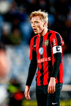 Brommapojkarnas Gustav Sandberg Magnusson deppar