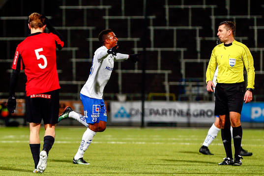 Norrköpings Niclas Eliasson jublar