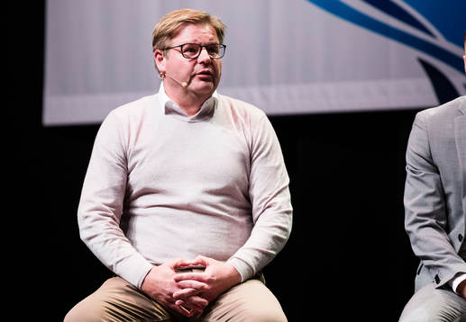 Kalmars tränare Peter Swärdh