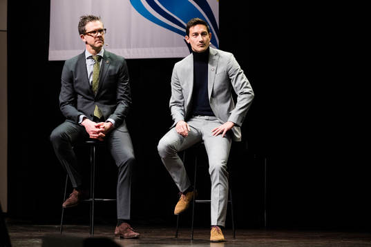 s tränare Rikard Norling och Stefan Ishizaki