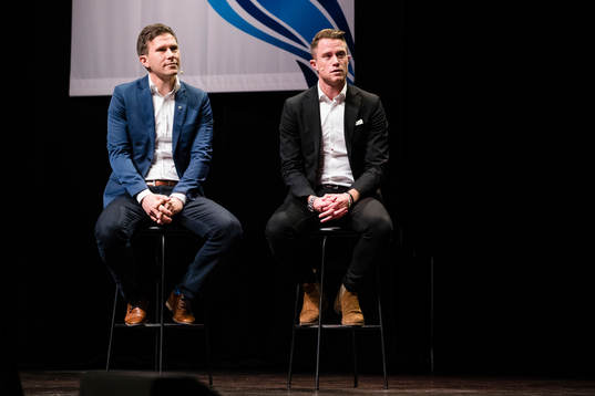 Jönköpings assisterande tränare Christer Persson och