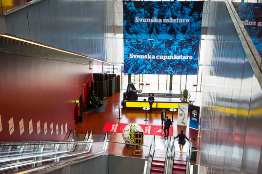 Interiör av Uppsala Konsert & Kongress