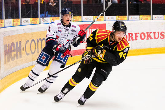 Linköpings Niclas Lundgren och Brynäs Jacob Blomqvist