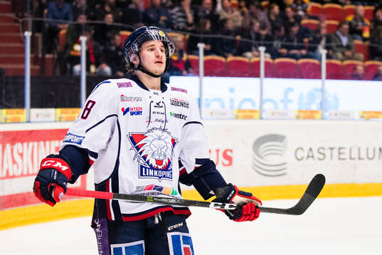 Linköpings Jacob Lilja deppar
