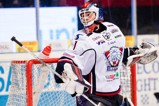Linköpings målvakt Marcus Högberg