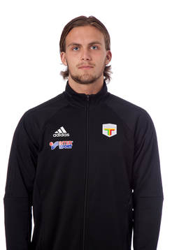Team Thoréngruppens målvaktstränare Emil Nilsson