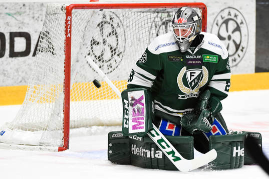Färjestads målvakt Stefan Steen
