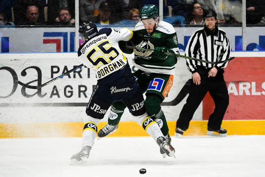 s Andreas Borgman och Färjestads John Persson