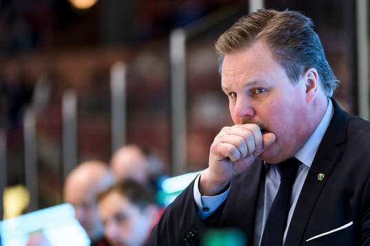 Färjestads tränare Leif Carlsson