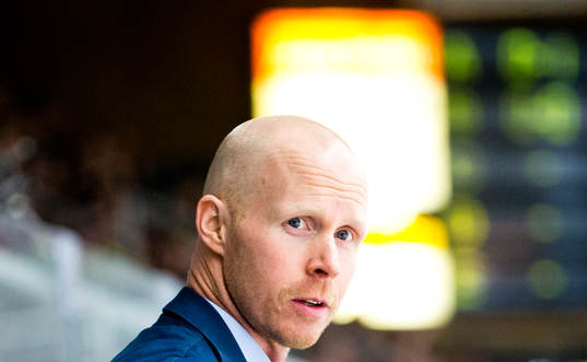 Karlskogas tränare Tobias Thermell
