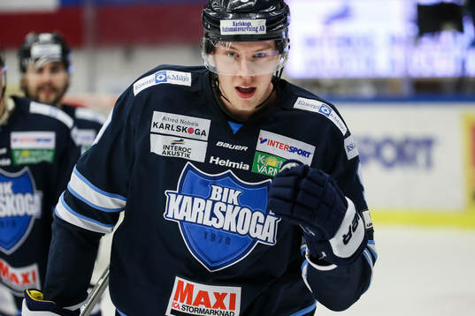 Karlskogas Victor Ejdsell jublar