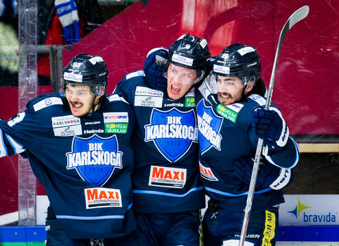 Karlskogas Victor Ejdsell jublar