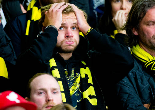 AIK supporter deppar