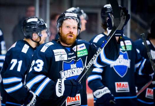 Karlskogas Fredrik Höggren jublar
