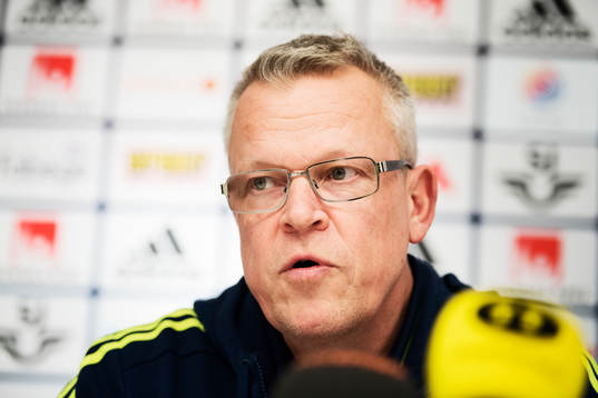 Sveriges förbundskapten Janne Andersson