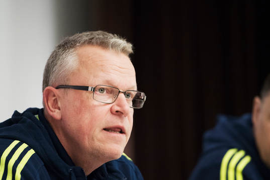 Sveriges förbundskapten Janne Andersson