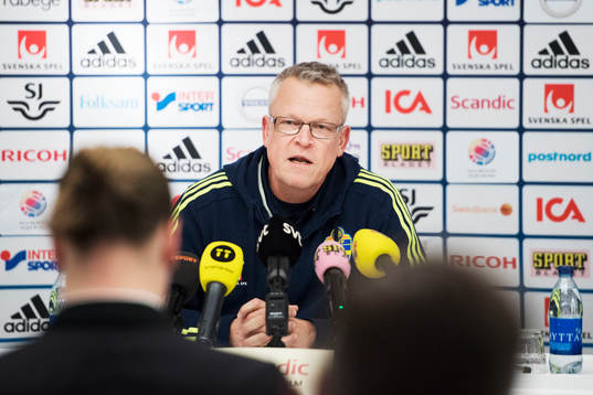 Sveriges förbundskapten Janne Andersson