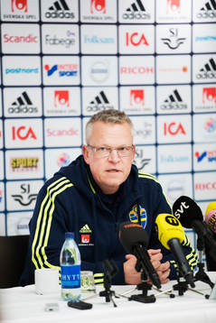 Sveriges förbundskapten Janne Andersson