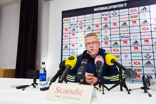 Sveriges förbundskapten Janne Andersson