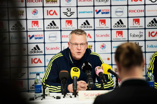 Sveriges förbundskapten Janne Andersson