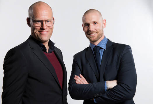 Joel Cedergren och Tommy Naurin, målvakt GIF Sundsvall