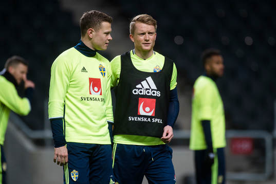 Viktor Claesson och Sam Larsson