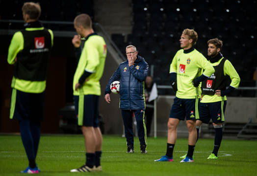 Sveriges förbundskapten Janne Andersson