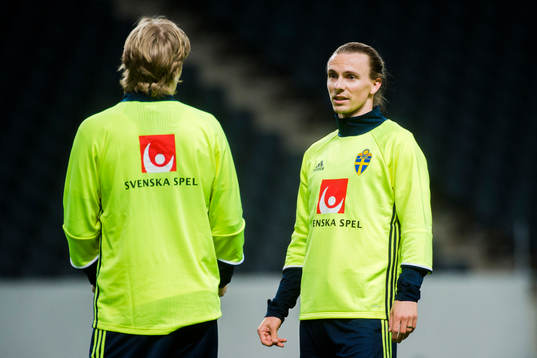Emil Forsberg och Niklas Hult