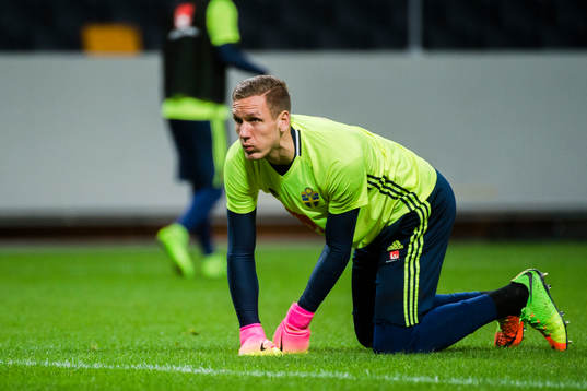 Sveriges målvakt Robin Olsen