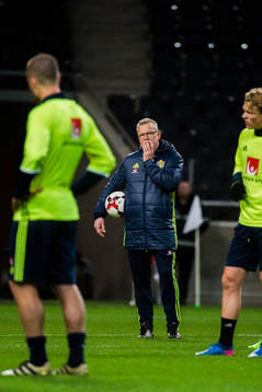 Sveriges förbundskapten Janne Andersson