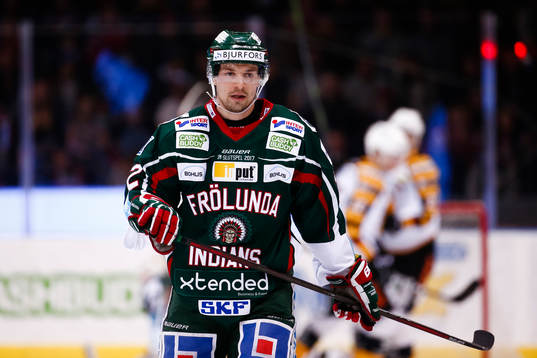 Frölundas Patrik Carlsson deppar