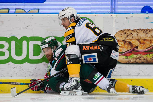 Frölundas Robin Figren och Skellefteås Fredrik Lindgren