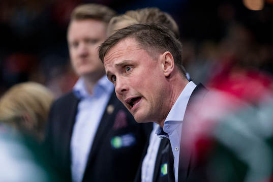 Frölundas tränare Roger Rönnberg