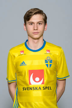 Edvin Nilsson i P18-landslaget