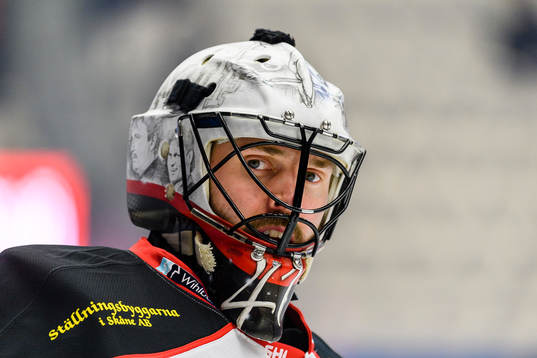 Malmö Redhawks målvakt Cristopher Nihlstorp
