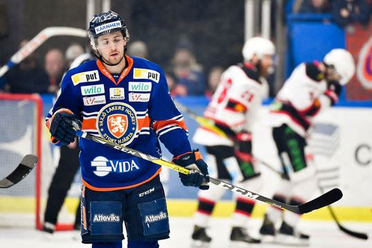 Växjös Arvid Lundberg deppar