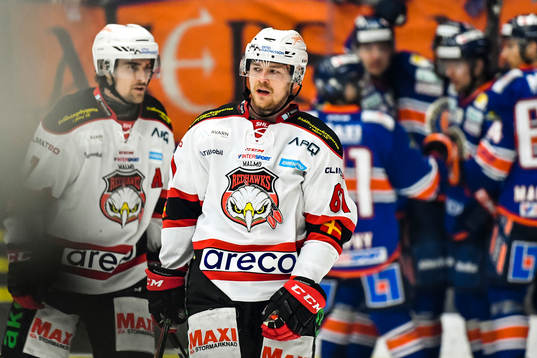 Malmö Redhawks Nicklas Jadeland deppar