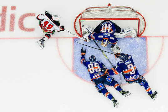 Malmö Redhawks Rhett Rakhshani gör mål 2-4