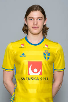 Hugo Andersson i P18-landslaget