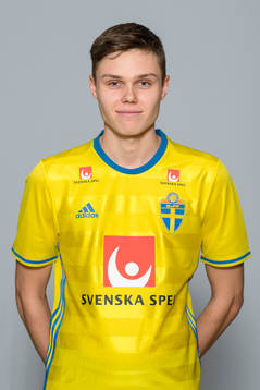 Albin Linnér i P18-landslaget
