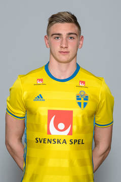 Albin Hultin i P18-landslaget