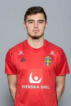 Giuliano Gatica Almqvist i P18-landslaget