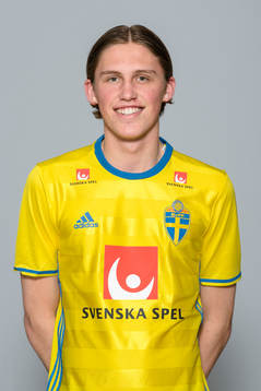 Emil Engqvist  i P18-landslaget