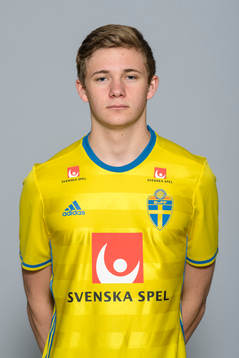 Carl Thulin i P18-landslaget