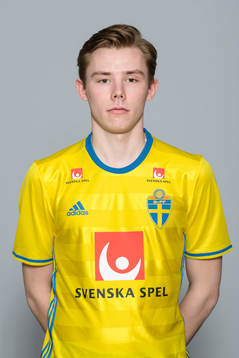Jonatan Vikström i P18-landslaget
