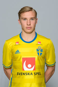 Edvin Dahlqvist i P18-landslaget
